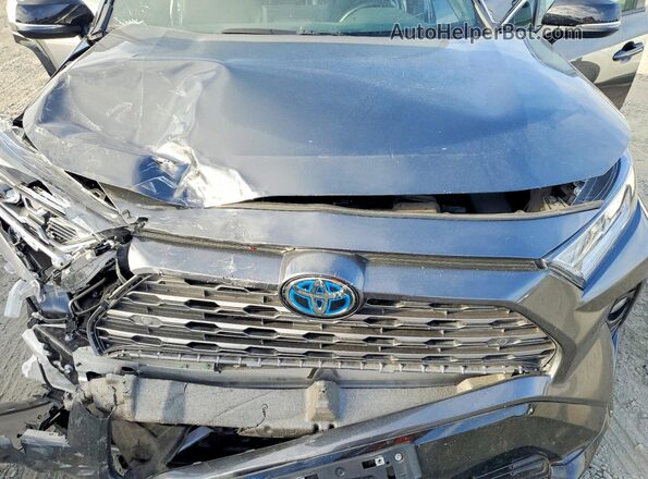 4T3E6RFVXMU012072 2021 TOYOTA RAV4 Black უკანა სალონის ხედი