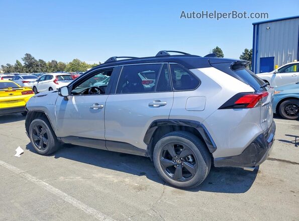 4T3E6RFVXMU057576 2021 TOYOTA RAV4 Silver უკანა მარცხენა