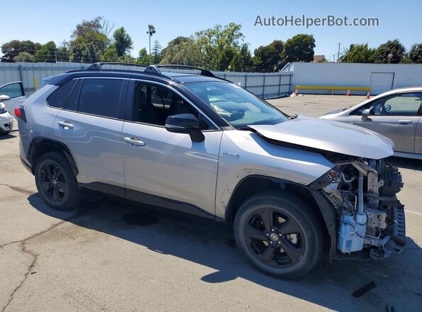 4T3E6RFVXMU057576 2021 TOYOTA RAV4 Silver წინა მარჯვენა
