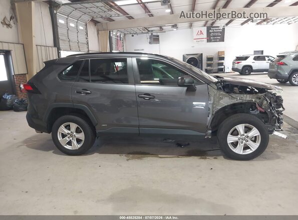 4T3LWRFV0MU041345 2021 TOYOTA RAV4 HYBRID Gray Սալոնի հետևի տեսք
