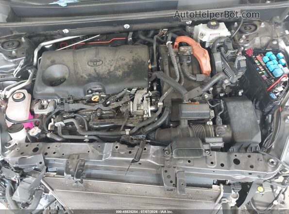 4T3LWRFV0MU041345 2021 TOYOTA RAV4 HYBRID Gray Հետևի տեսք