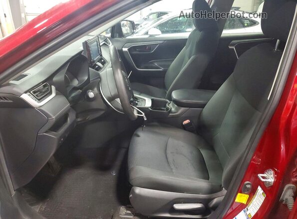 4T3LWRFV0NU068045 2022 TOYOTA RAV4 Red Вид салону спереду