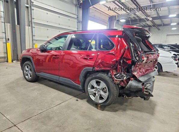 4T3LWRFV0NU068045 2022 TOYOTA RAV4 Red Задня ліва чверть