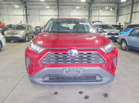 4T3LWRFV0NU068045 2022 TOYOTA RAV4 Red Вид спереду