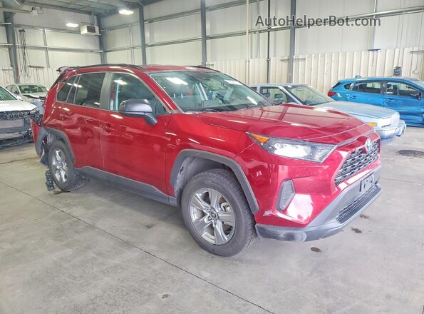 4T3LWRFV0NU068045 2022 TOYOTA RAV4 Red Передня права чверть