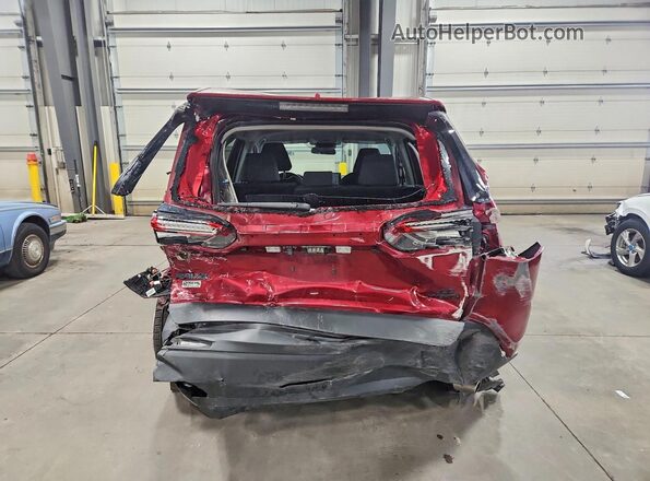 4T3LWRFV0NU068045 2022 TOYOTA RAV4 Red Вид ззаду