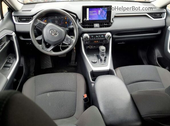 4T3LWRFV0SU172062 2025 TOYOTA RAV4 Black Widok deski rozdzielczej