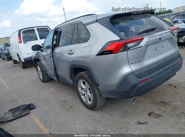 4T3LWRFV1MU026112 2021 TOYOTA RAV4 HYBRID Silver Trasero izquierdo
