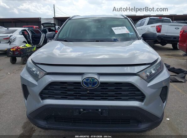 4T3LWRFV1MU026112 2021 TOYOTA RAV4 HYBRID Silver Vista del cuadro de instrumentos