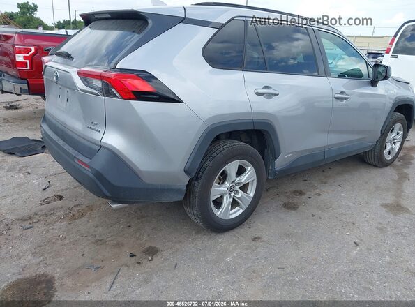 4T3LWRFV1MU026112 2021 TOYOTA RAV4 HYBRID Silver Trasero derecho