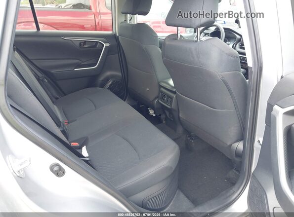 4T3LWRFV1MU026112 2021 TOYOTA RAV4 HYBRID Silver Vista de la etiqueta del VIN