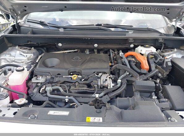 4T3LWRFV1MU026112 2021 TOYOTA RAV4 HYBRID Silver Vista trasera