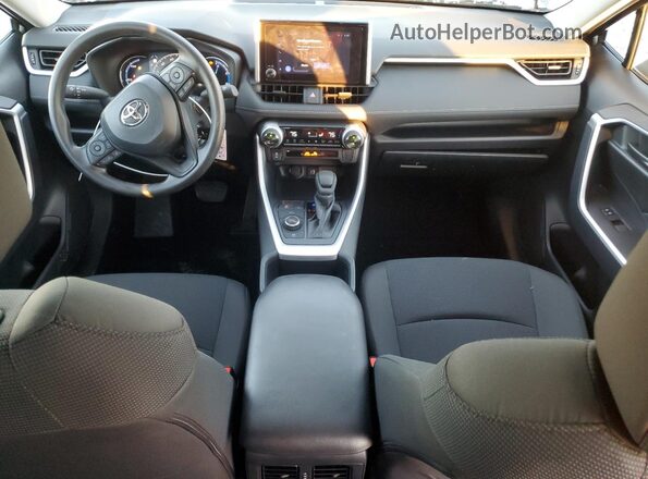 4T3LWRFV1SU194085 2025 TOYOTA RAV4 Gray წინა პანელის ხედი