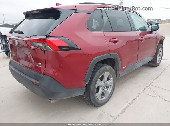 4T3LWRFV2SU173634 2025 TOYOTA RAV4 HYBRID Red Հետևի աջ