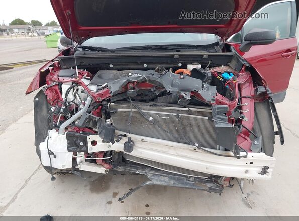 4T3LWRFV2SU173634 2025 TOYOTA RAV4 HYBRID Red Դիմացի տեսք