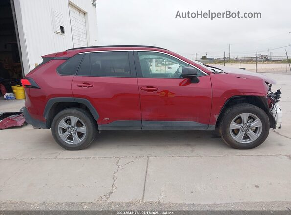 4T3LWRFV2SU173634 2025 TOYOTA RAV4 HYBRID Red Սալոնի 360 աստիճան տեսք