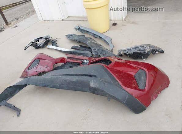 4T3LWRFV2SU173634 2025 TOYOTA RAV4 HYBRID Red Սարքավորումների վահանակի տեսք