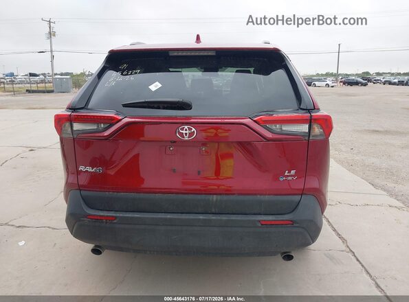 4T3LWRFV2SU173634 2025 TOYOTA RAV4 HYBRID Red 