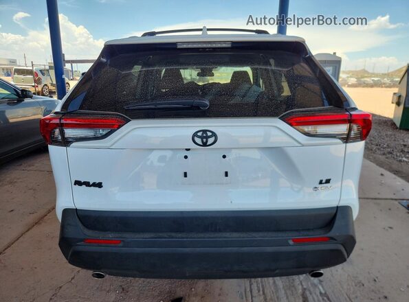4T3LWRFV3SU208097 2025 TOYOTA RAV4 White Widok z tyłu