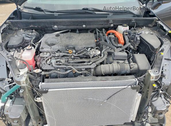 4T3LWRFV5PU091128 2023 TOYOTA RAV4 Gray ძრავის განყოფილების ხედი