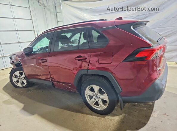 4T3LWRFV8LU009838 2020 TOYOTA RAV4 Red Հետևի ձախ