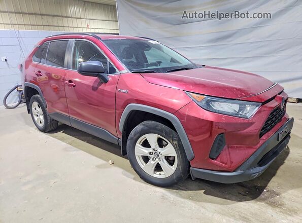 4T3LWRFV8LU009838 2020 TOYOTA RAV4 Red Առջևի աջ