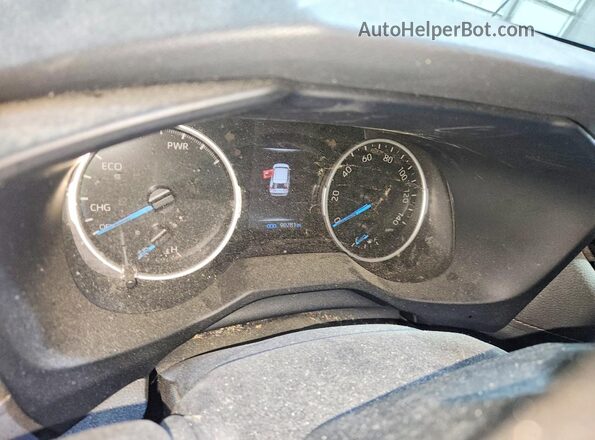 4T3LWRFV8LU009838 2020 TOYOTA RAV4 Red Սարքավորումների վահանակի տեսք