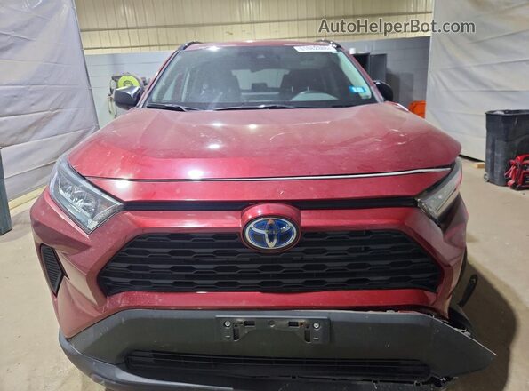 4T3LWRFV8LU009838 2020 TOYOTA RAV4 Red Դիմացի տեսք