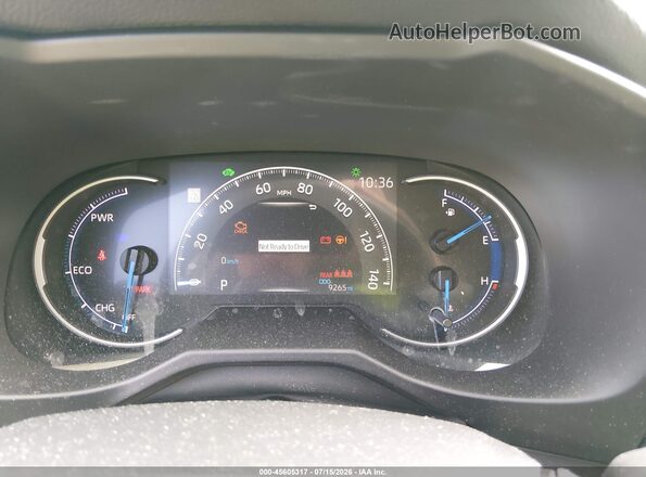 4T3LWRFV9SU206676 2025 TOYOTA RAV4 HYBRID Gray Vista de los asientos traseros