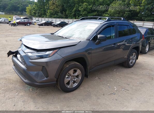 4T3LWRFV9SU206676 2025 TOYOTA RAV4 HYBRID Gray Vista tres cuartos delantera izquierda
