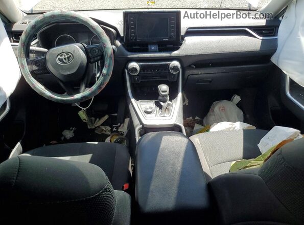 4T3LWRFVXMU013357 2021 TOYOTA RAV4 Белый Вид панели приборов