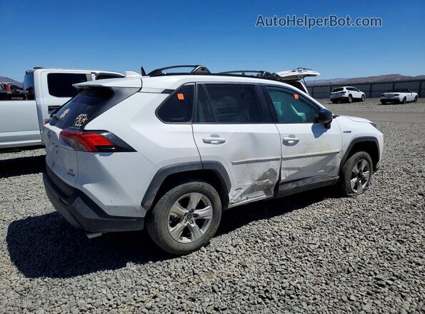 4T3LWRFVXMU013357 2021 TOYOTA RAV4 Белый Задняя правая четверть
