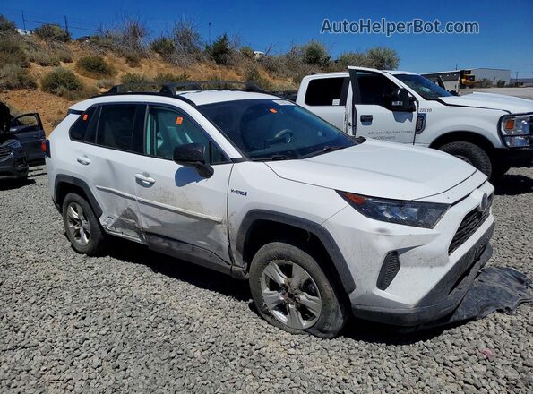 4T3LWRFVXMU013357 2021 TOYOTA RAV4 Белый Передняя правая четверть