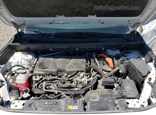 4T3LWRFVXMU013357 2021 TOYOTA RAV4 Белый Вид подкапотного пространства