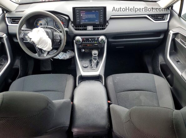 4T3LWRFVXMU013911 2021 TOYOTA RAV4 Silver Dashboard view