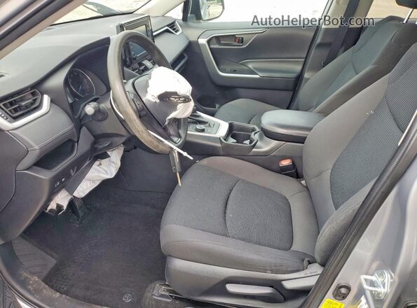 4T3LWRFVXMU013911 2021 TOYOTA RAV4 Silver Front interior view