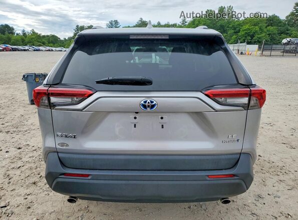 4T3LWRFVXMU013911 2021 TOYOTA RAV4 Silver Rear view