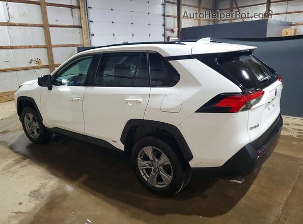 4T3LWRFVXNU054699 2022 TOYOTA RAV4 White Rear left