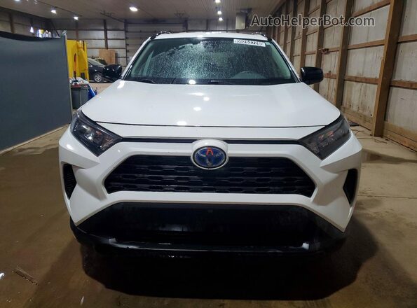 4T3LWRFVXNU054699 2022 TOYOTA RAV4 White Front view