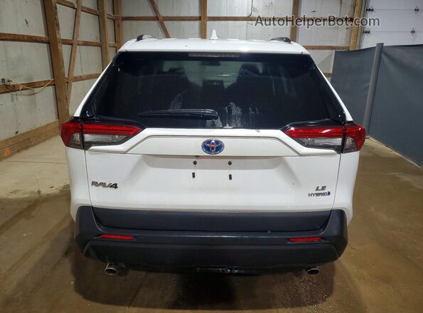 4T3LWRFVXNU054699 2022 TOYOTA RAV4 White Rear view