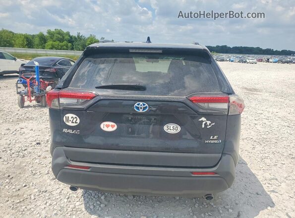 4T3LWRFVXRU144571 2024 TOYOTA RAV4 Black Rear view