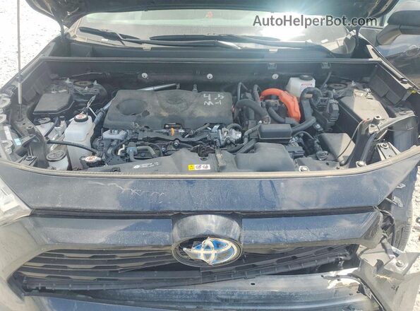 4T3LWRFVXRU144571 2024 TOYOTA RAV4 Black Engine compartment view