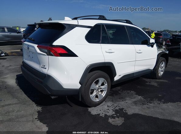 4T3M6RFV1MU010951 2021 TOYOTA RAV4 HYBRID White Tył prawy