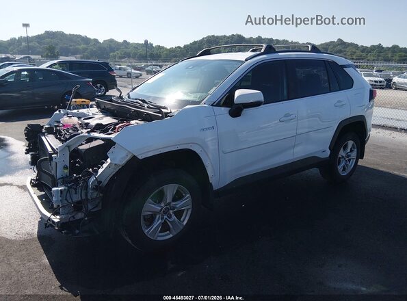 4T3M6RFV1MU010951 2021 TOYOTA RAV4 HYBRID White Przód lewy