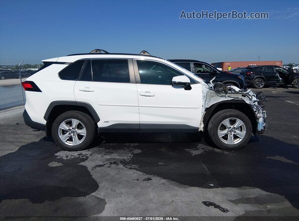 4T3M6RFV1MU010951 2021 TOYOTA RAV4 HYBRID White Widok wnętrza 360 stopni