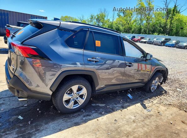 4T3MWRFV0NU060189 2022 TOYOTA RAV4 Gray Задня права чверть