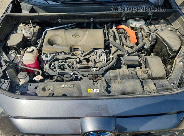 4T3MWRFV1LU008910 2020 TOYOTA RAV4 Gray Вид підкапотного простору