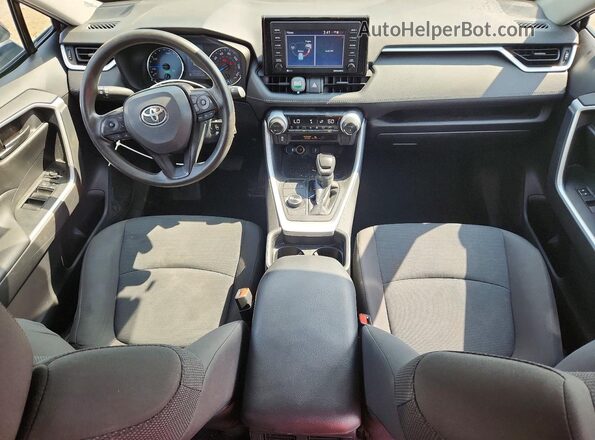 4T3MWRFV1LU008910 2020 TOYOTA RAV4 Gray Вид панелі приладів