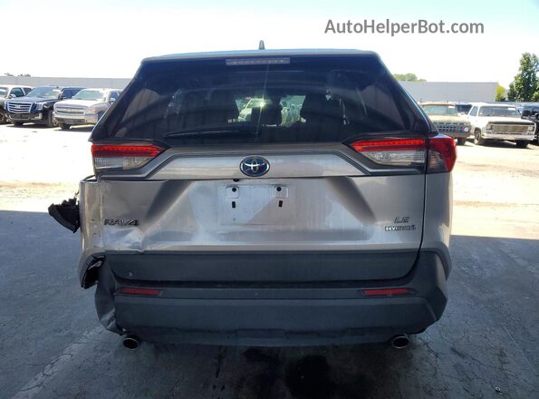 4T3MWRFV1PU086707 2023 TOYOTA RAV4 Silver უკანა ხედი