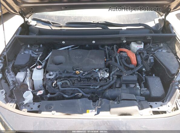 4T3MWRFV4RU147700 2024 TOYOTA RAV4 HYBRID Gray Вид ззаду